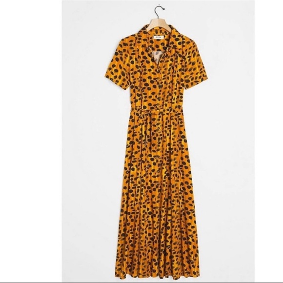 Anthro Porridge Vianne Maxi Shirtdress - Picture 7 of 12